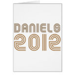 DANIELS 2012 (Vintage) Greeting Cards