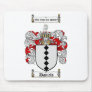 DANIELS FAMILY CREST -  DANIELS COAT OF ARMS MOUSE PAD