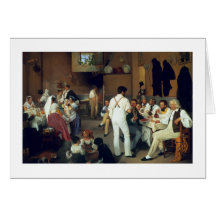 Danish artists at the Osteria la Gonsola, Rome, 18 Cards
