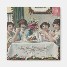 Danish Birthdays - Fodseldag Refrigerator Magnets