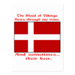 Danish Blood & Beer Viking Postcards
