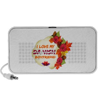 Danish Boyfriend Design iPod Speakers