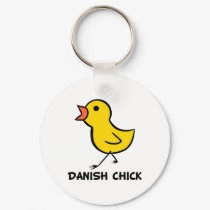 Danish Chick keychains
