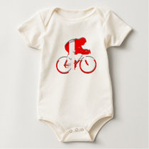 Danish cycling Denmark flag Bicycle Dane gear t-shirts