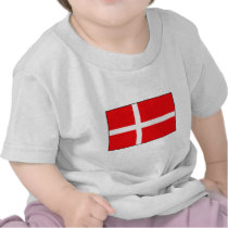 Danish Flag T-shirts and Gifts
