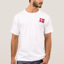Danish flag t-shirts