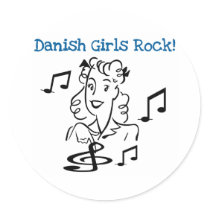 Danish Girls Rock stickers