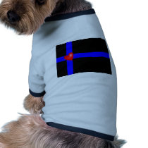 Danish Leather Pride Flag Dog Clothing
