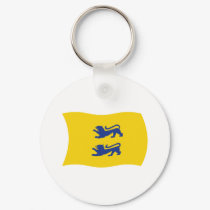 Danish Minority of Southern Schleswig Flag Keychai keychains