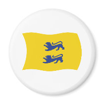 Danish Minority of Southern Schleswig Flag Magnet