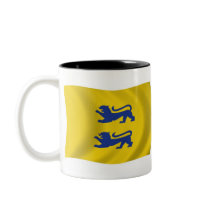 Danish Minority of Southern Schleswig Flag Mug by LivingFlags2 Danish Minority of Southern Schleswig Flag Mug
