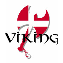 Danish Viking Denmark flag Axe t-shirts