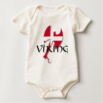 Danish Viking Denmark flag Axe t-shirts