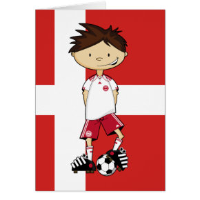 Danish World Cup Soccer Boy card
