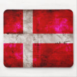 Danmark Flag Mousepad