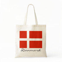 Danmark with Dannebrog bags