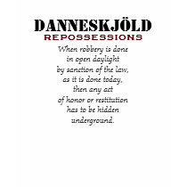 Danneskjold Repossessions t-shirts by coldwontrise Danneskjold Repossessions t-shirts