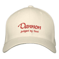 Dannon Name Cap / Hat embroidered hats