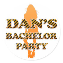 Dan's Bachelor Party Stickers