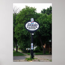 Dan's Barber Shop Posters