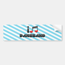 Dansband Bumper Stickers