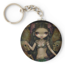 "Danse Macabre :  Tribal Fusion" Keychain
