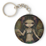 "Danse Macabre :  Tribal Fusion" Keychain