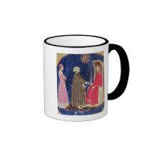 Dante and Beatrice before Justinian Coffee Mugs