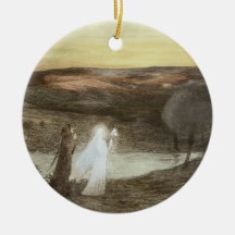 Dante and Beatrice, from 'L'Estampe Moderne', publ Ornament