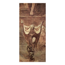 Dante And Virgil In The Ice Of Kozythus. By Johann Full Color Rack Card