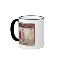 Dante and Virgil  meet the souls imprisoned Mug