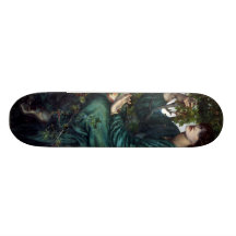 Dante Gabriel Rossetti Art Skate Deck