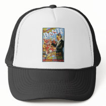 Dante ~ The Mysterious Magician Vintage Magic Act Mesh Hats