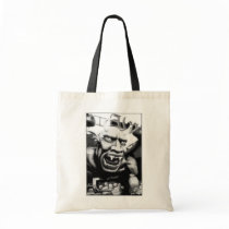 Dante's Inferno Devil Canvas Tote bags by lizadeyphoto Dante's Inferno Devil Canvas Tote bags