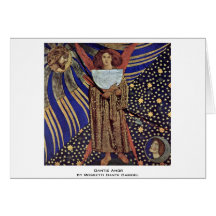 Dantis Amor By Rossetti Dante Gabriel Greeting Cards
