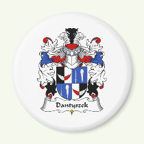Dantyszek Family Crest Magnet