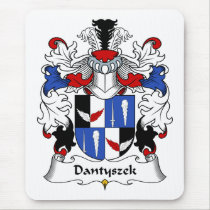 Dantyszek Family Crest Mousepad