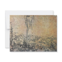 Danube Landscape Near Krems By Huber Wolf Personalized Invitation