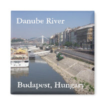 Danube River, Budapest, Hungary Refrigerator Magnets