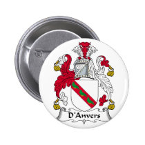 D'Anvers Family Crest Button