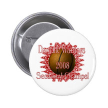 Danville Warriors Button