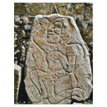 Danzantes"" - Relief Of A Dancer, Monte Alban Flyer Design