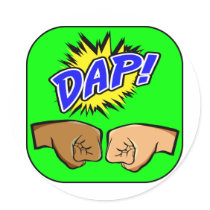 DAP APP ICON ROUND STICKERS