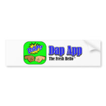 DAP APP TAGLINE BUMPER STICKERS