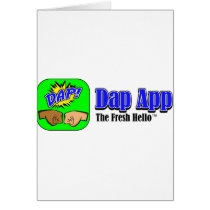 DAP APP TAGLINE GREETING CARD