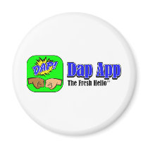 DAP APP TAGLINE FRIDGE MAGNETS