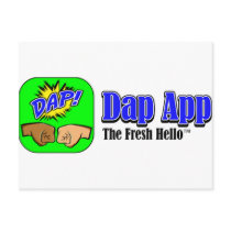 DAP APP TAGLINE POSTCARD