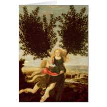 Daphne and Apollo, c.1470-80 Greeting Card