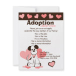 Daphne the Adopted Dog Personalized Invitations