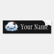 Dapper Cloud Bumper Sticker